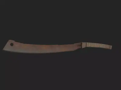 Knife 3D Model 004 Low-poly 3D model