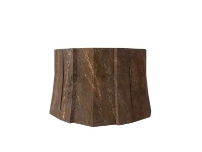 Tree Stump Free low-poly 3D model