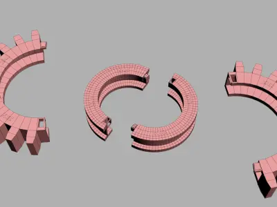 mobius Gear Free 3D print model