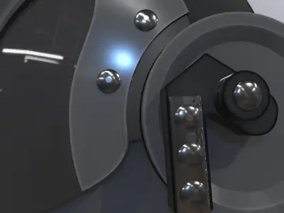 Astronaut space helmet sp-5 3D model