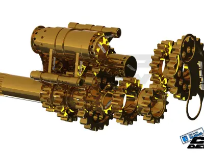 PINKI transmissiondesigned by upi Free 3D model