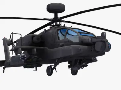 AH-64D Apache Longbow 3D model
