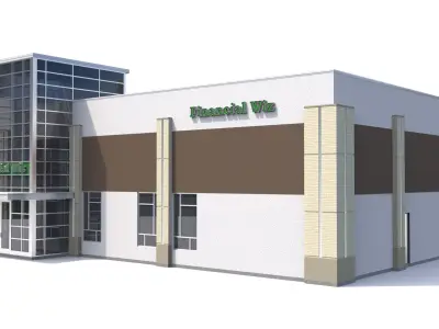 Retail-001 building 3D model