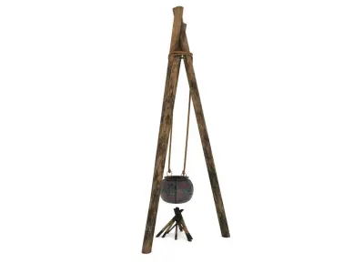 Medieval Cooking Pot 3D model