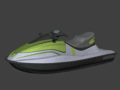 Generic Jetski - Jet Ski - Watercraft Low-poly 3D model