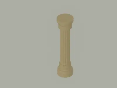 Roman Column 3D model