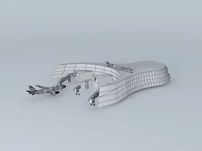 Royal Airways Sydney Hub Free 3D model