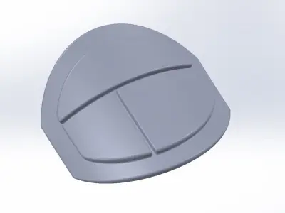 Star Wars The Mandalorian Cara Dune Shin Armor 3D print model