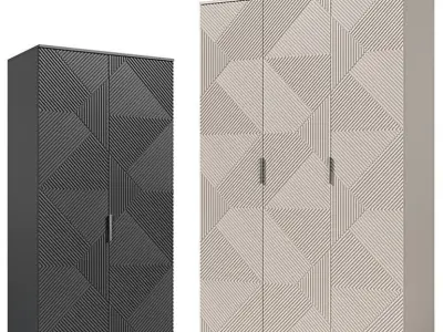 Wardrobe Shelton Free 3D model