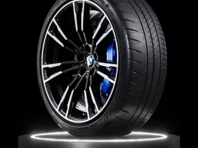 Michelin Pilot Sport Cup 2 245 35 ZR20 3D model
