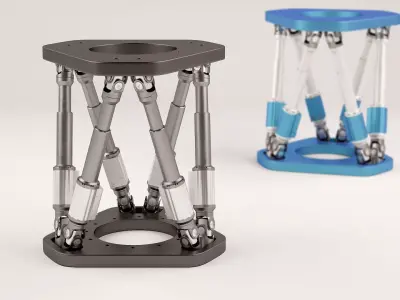 H-845 Hexapod 3D model