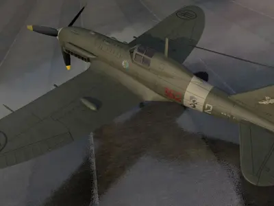 Reggiane Re-2005 Sagittario 3D model