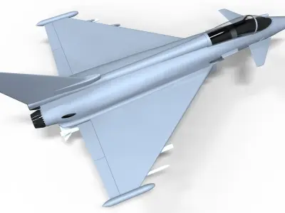 Euro Fighter 2000 Free 3D model