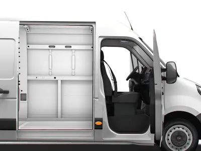 Opel Movano Van L3H2 HQ Interior 2021 3D model