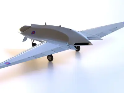 BAE Systems CORAX RAVEN - Low Observable Rotorcraft Testbed - 3D model