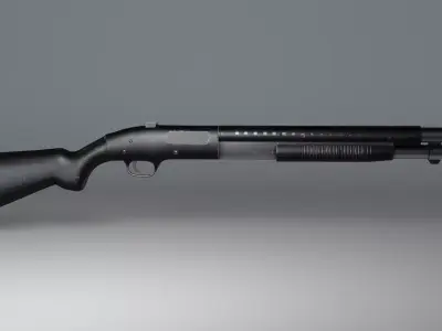 Shot gun 3D model
