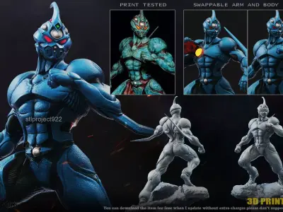 Guyver 3D print model purchase