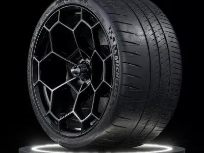 Michelin Pilot Sport Cup 2 325 30 ZR20 106Y 3D model