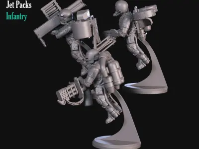 Jet Pack Heavy 3D print model
