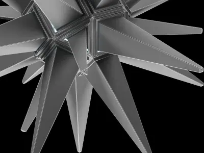 Rock Crystal Star Light by CHARLES SPADA INTERIORS 3D model