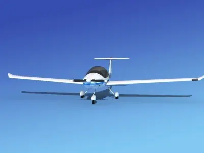 Daimond DA-20 Katana V12 3D model