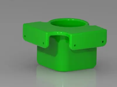 Pot holder for balconies 3D print model