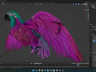 Parrot A3 3D model