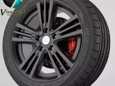 Wheel infinity 1 3D model