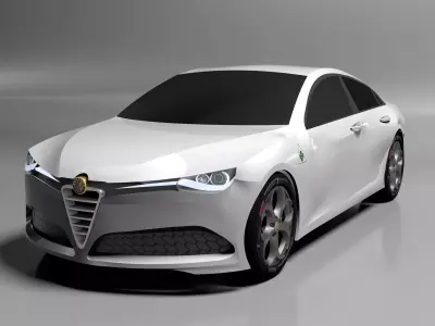 Alfa Romeo 169 3D model