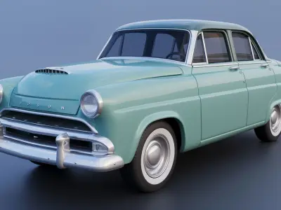 Hudson Jet 4 Door 1953 3D print model