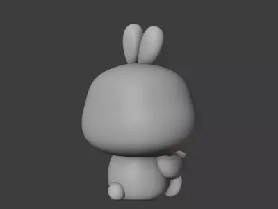 rabbit 55 3D print model