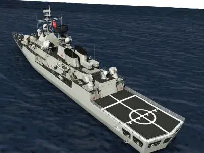 MEKO 200 TN TCG YAVUZ 3D model