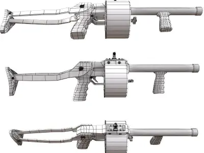 DAO 12 Low-poly 3D model