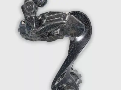 Rear derailleur dura ace 3D model