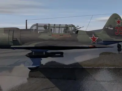 Sukhoi Su-2M-82 3D model