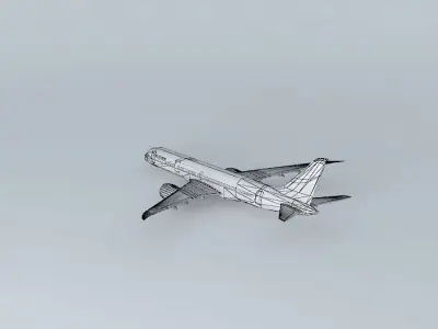 Royal Airways (AAO) R-Jet X-200 with interior Free 3D model
