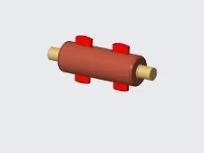 Sleeve and Cotter Joint 3D model