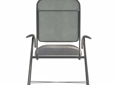 Bauhaus Baxton Armchair Variation Free 3D model