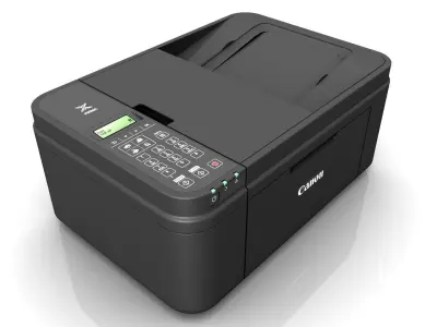 Canon Printer Model MM PIXMA MX495 3D model