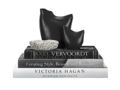  Bird Vase Black 3D model