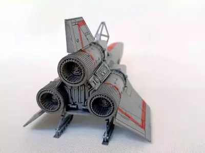 Colonial Viper Mk  I 3D print model