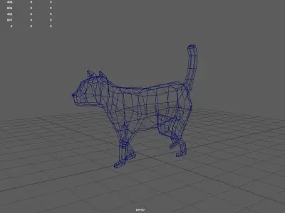 Animal Pack Animated Low-poly 3D model
