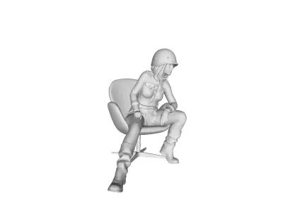 Printle M Femme 991 P 3D print model