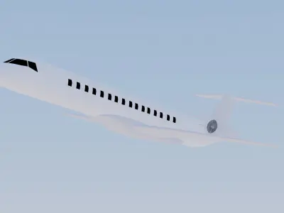 Embraer ERJ-145 3D model