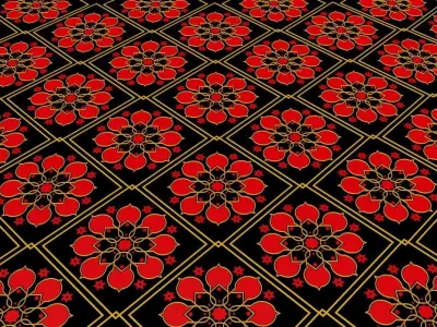 Islamic Pattern 02 Free low-poly 3D model