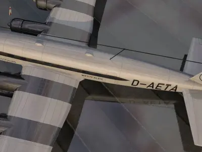 Focke-Wulf Fw-200A Airliner 3D model