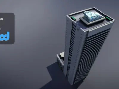Hk Building 0003 3D model