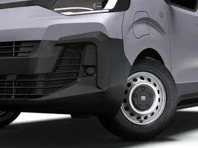 Fiat e Scudo Van L1 2024 3D model