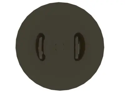 Warhammer Shield of Ptolos Low-poly 3D model