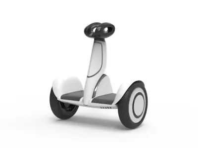 Ninebot S Plus Low-poly 3D model